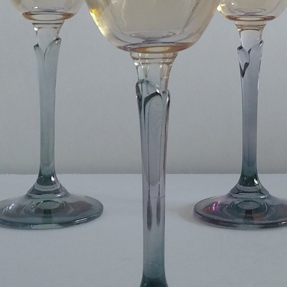 Flute Champagne Glasses Iridescent Ombre Blend - Picture 10 of 10